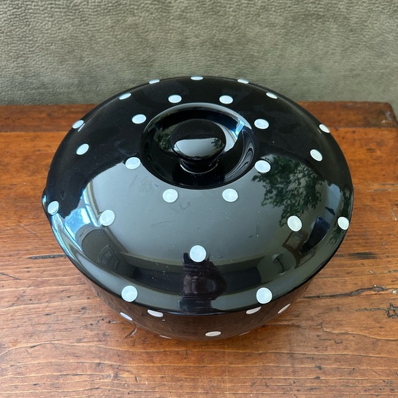 SPODE Baking Days 2 Quart casserole baking dish with lid - Picture 2 of 6